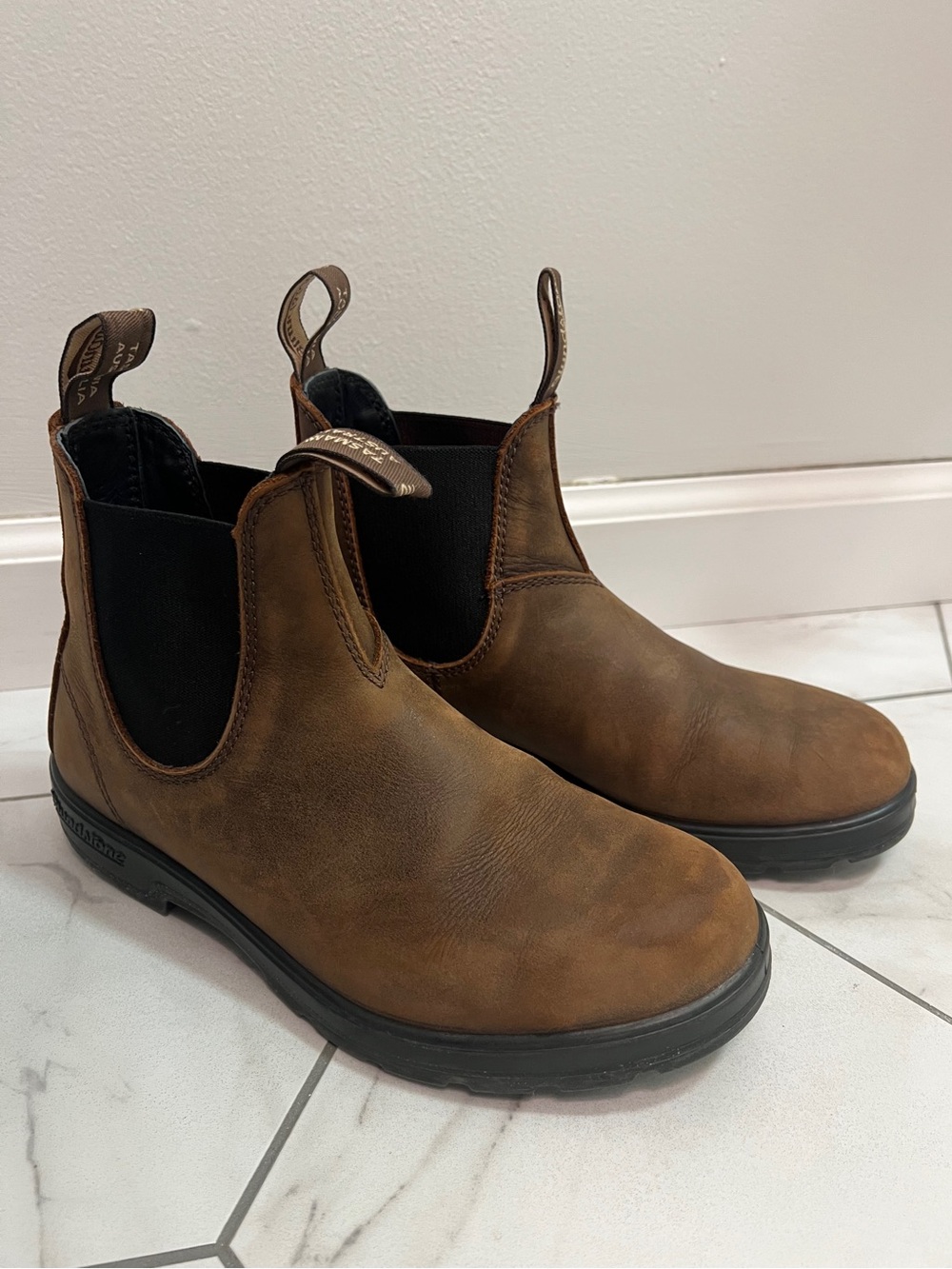 Blundstone 1609 Antique Brown Chelsea Boot Size 8 Women's